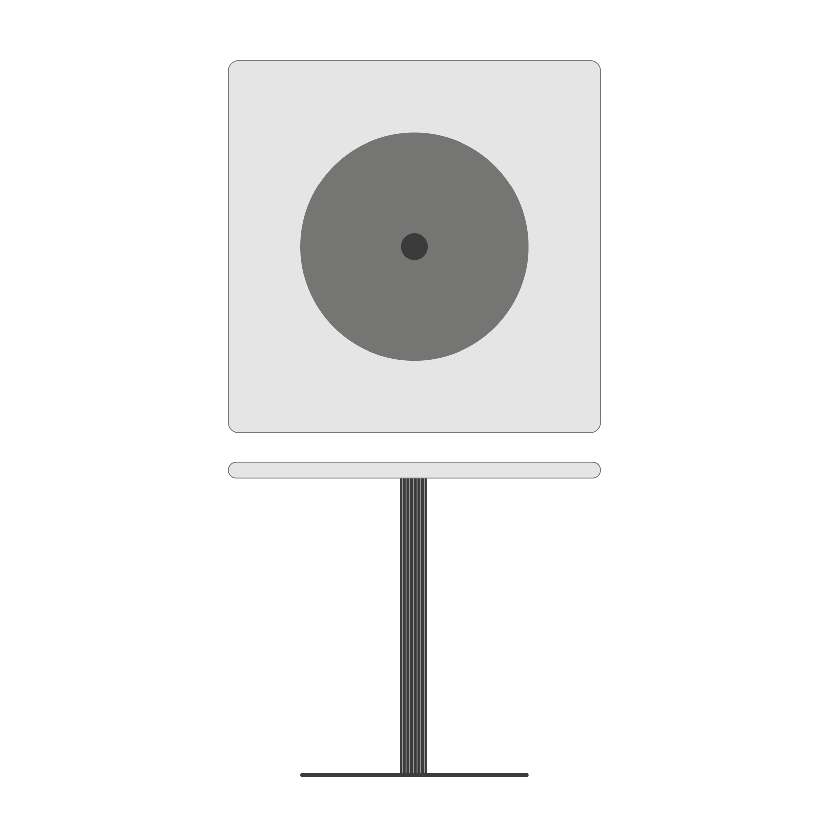 SQUARE TABLE TOP 90X90